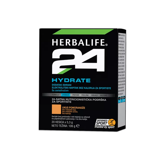 H24® Hydrate, pakovanje od 20 kesica