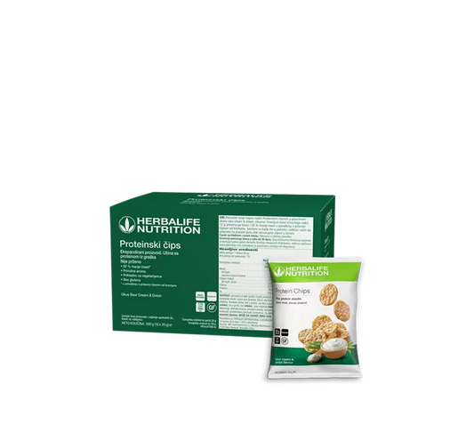Proteinski čips sa ukusima, 10 kesica x 30